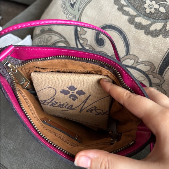 EUC Patricia Nash Vesima Woven Leather Crossbody - Picture 3 of 7